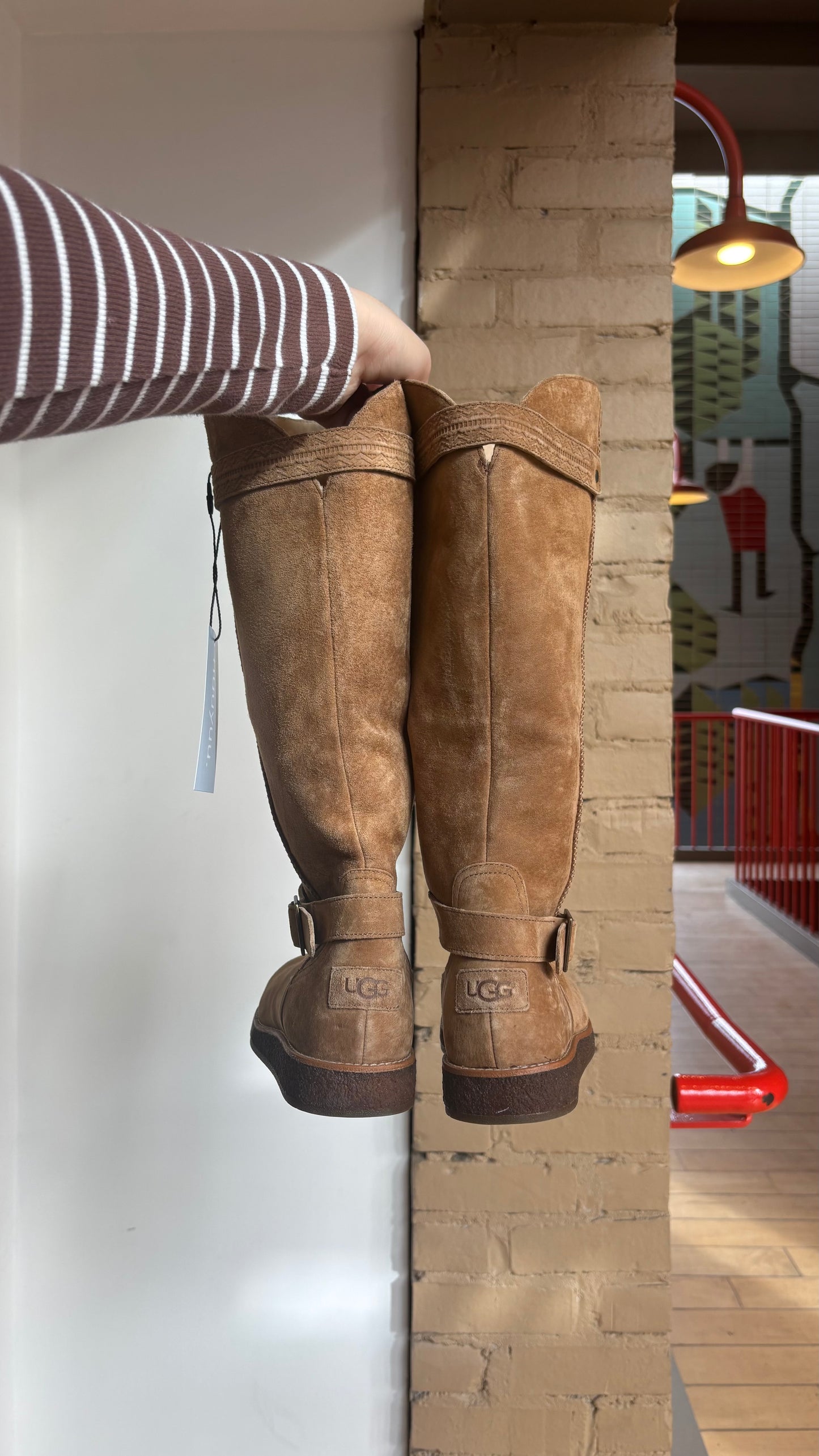 Booth 19: NEW UGG Tall Brown Boots (6)