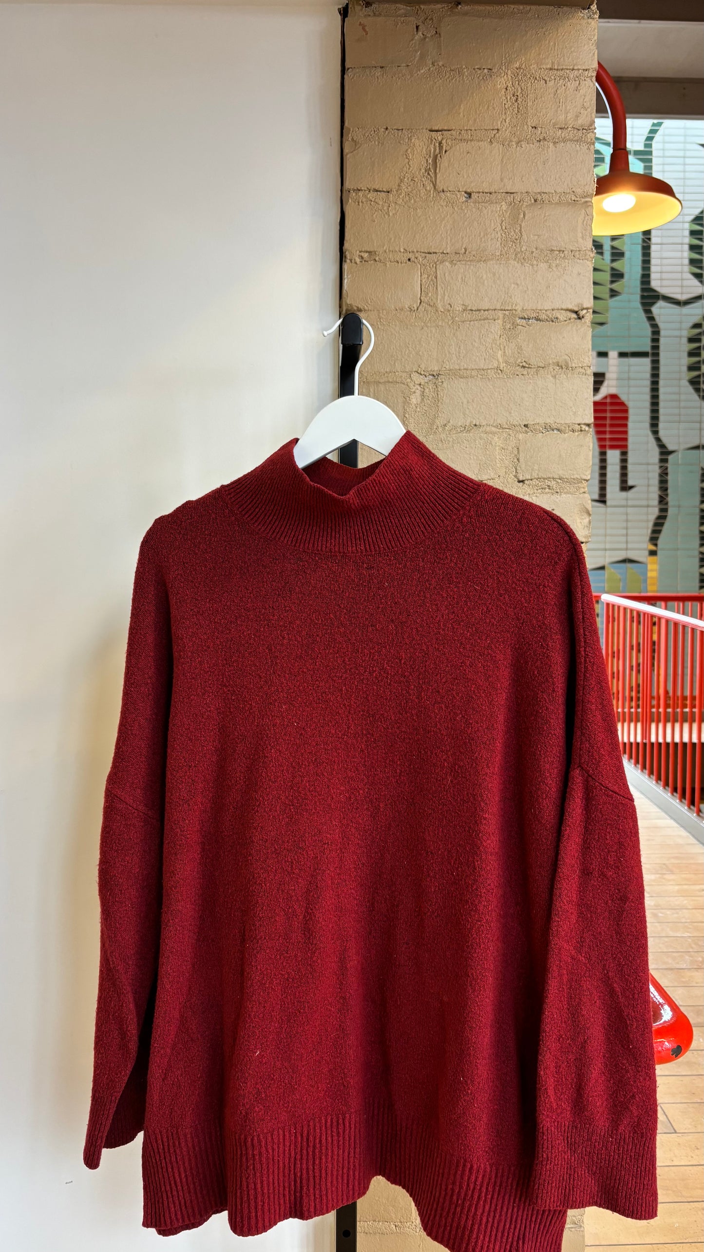 Booth 4 Red Sweater Dress (L)