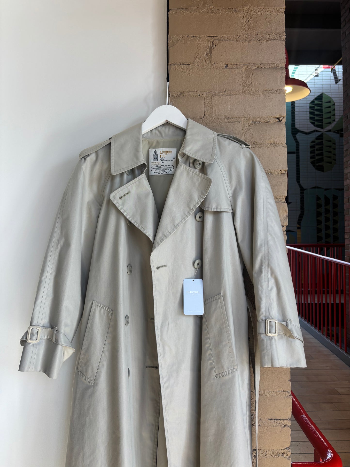 Booth 7 Vintage London Fog Trench (M)