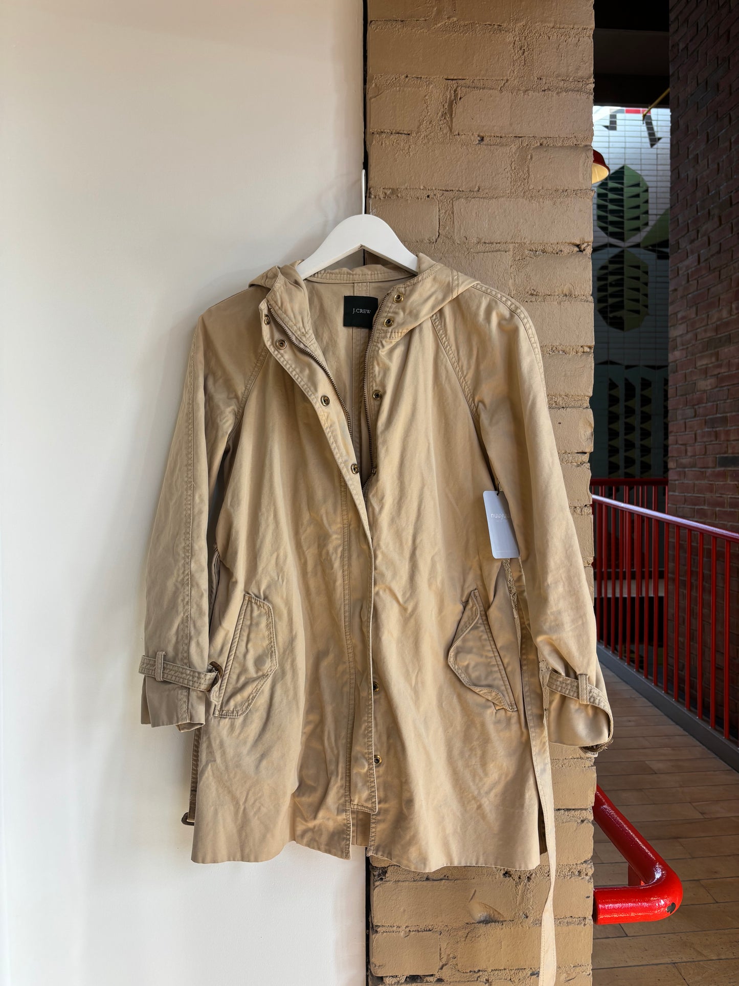 Booth 17 J. Crew Camel Trench (S/M)