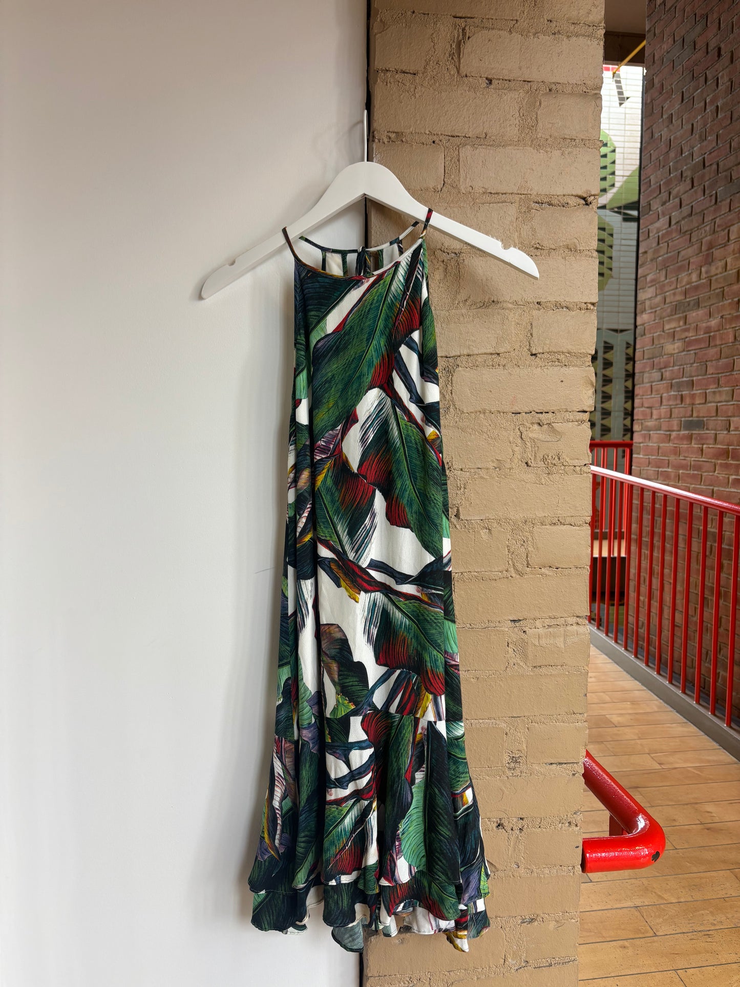 Booth 8 Tropical Print Dress (M)