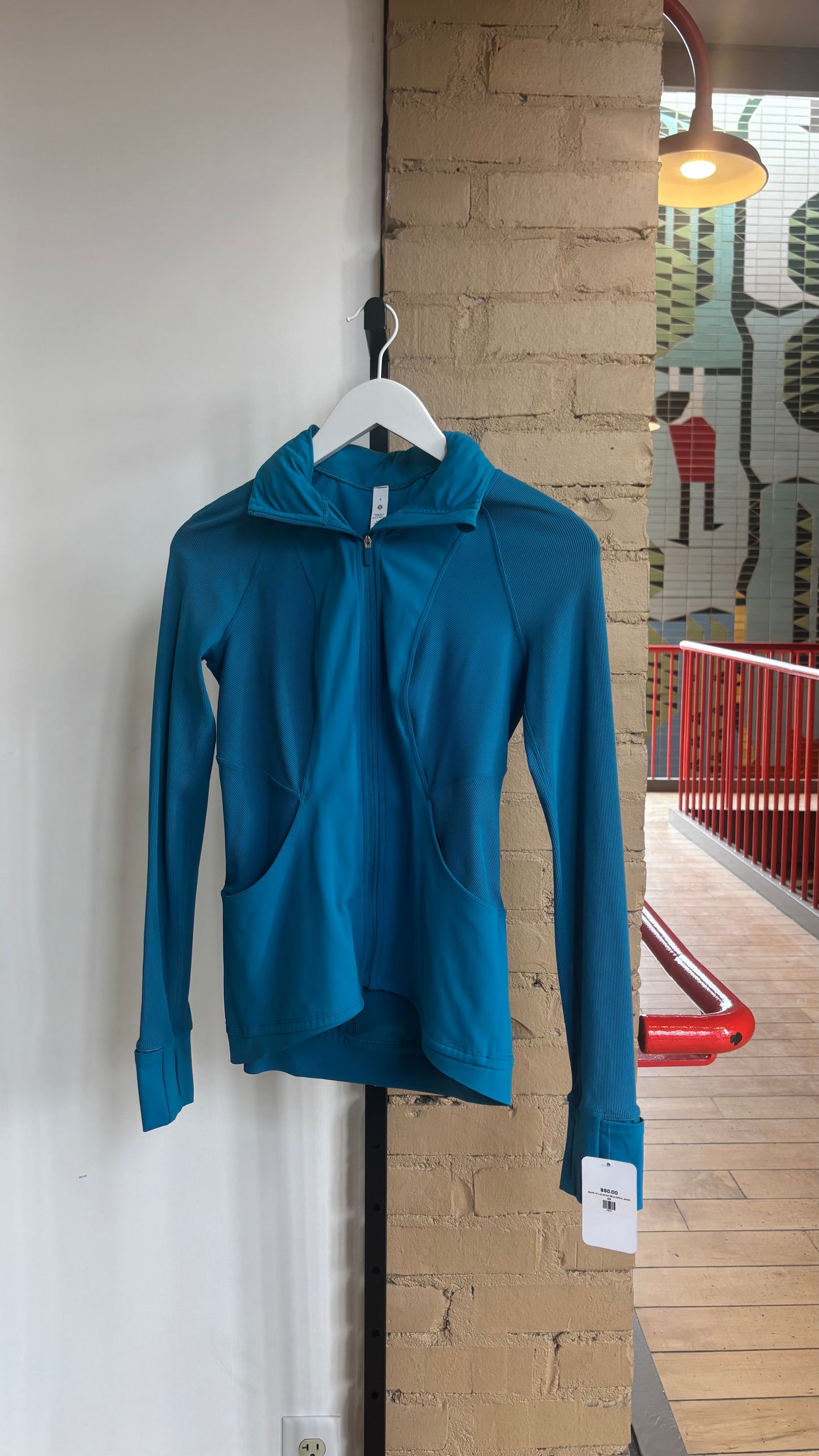 Booth 14 Lululemon Blue Define Jacket (6/8)