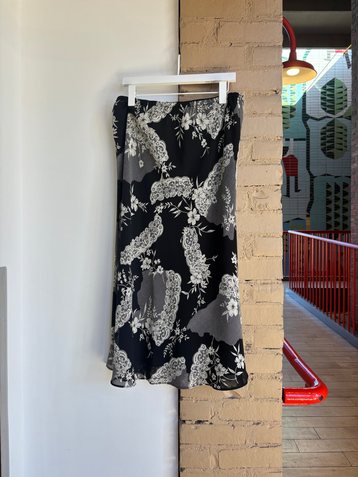 Booth 13 Black & Tan Printed Maxi (XL)