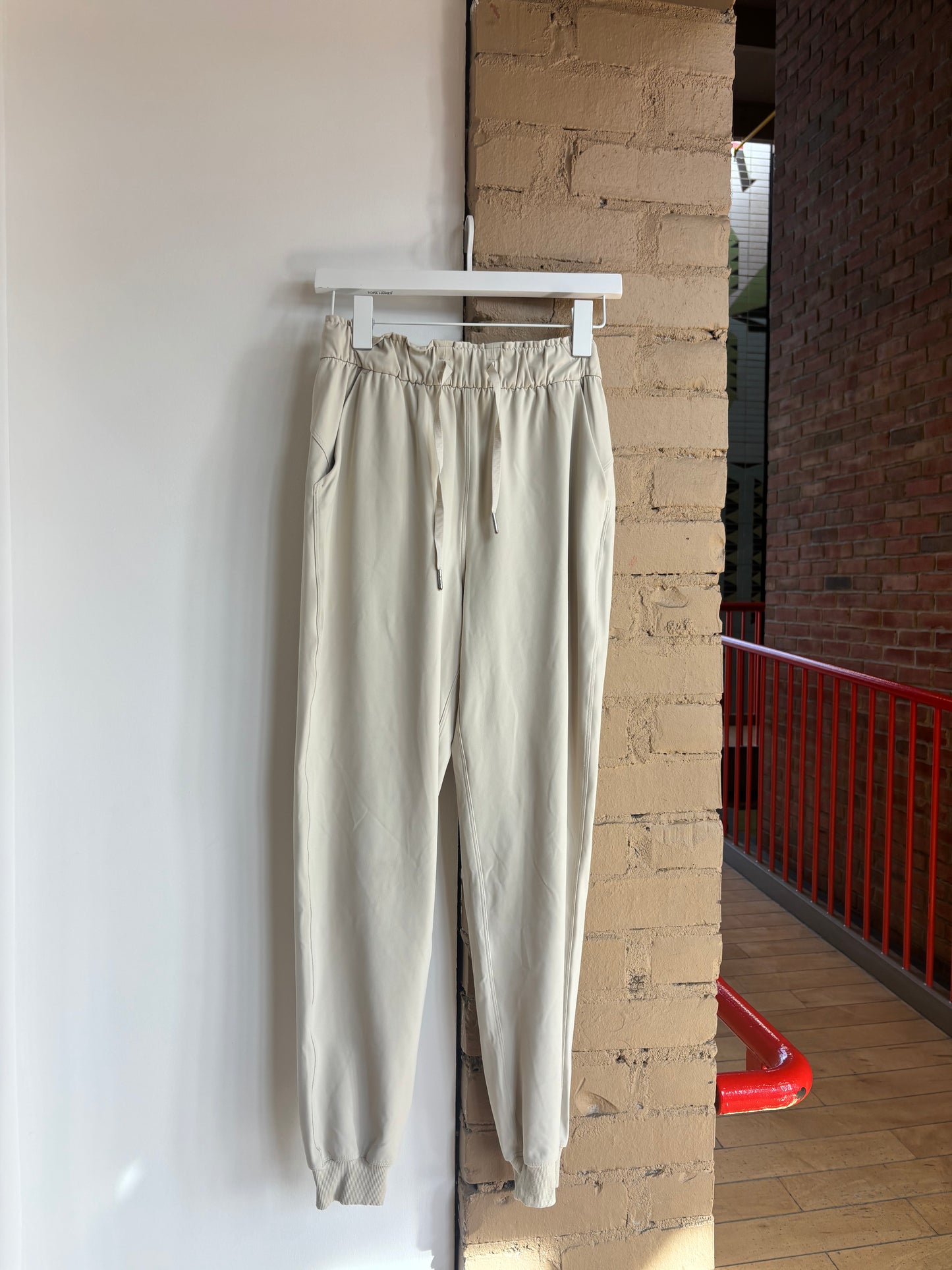 Booth 1 Cream Lululemon Joggers (4)