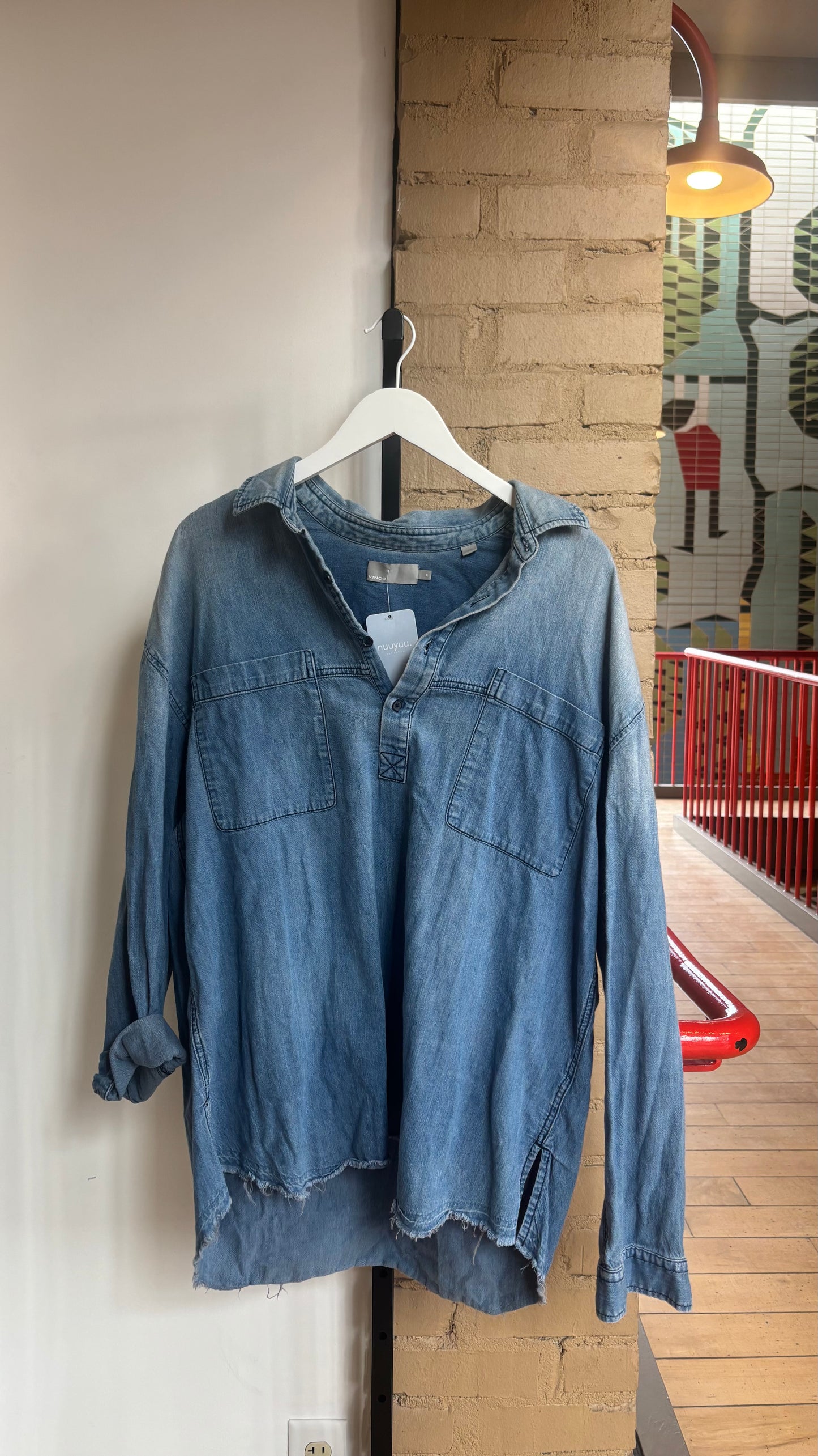 Booth 1 Vince Denim Shirt (XL)