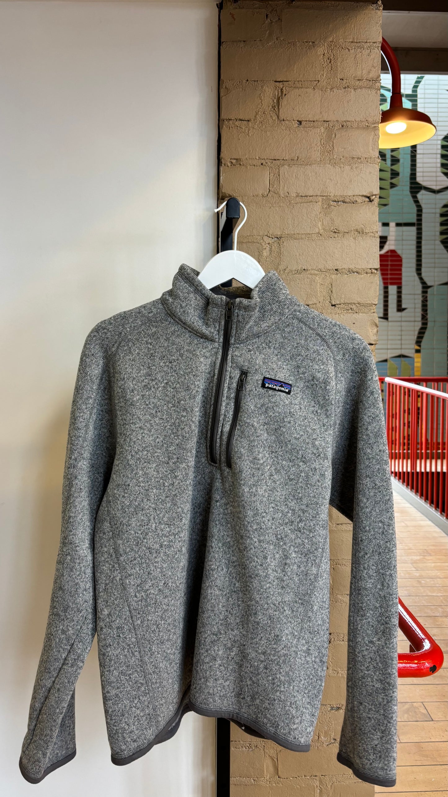 Booth 18 Patagonia Quarter Zip Grey (M)