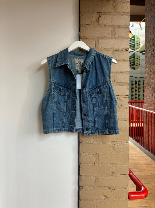 Booth 3 Studio Wear Denim Vest (M)