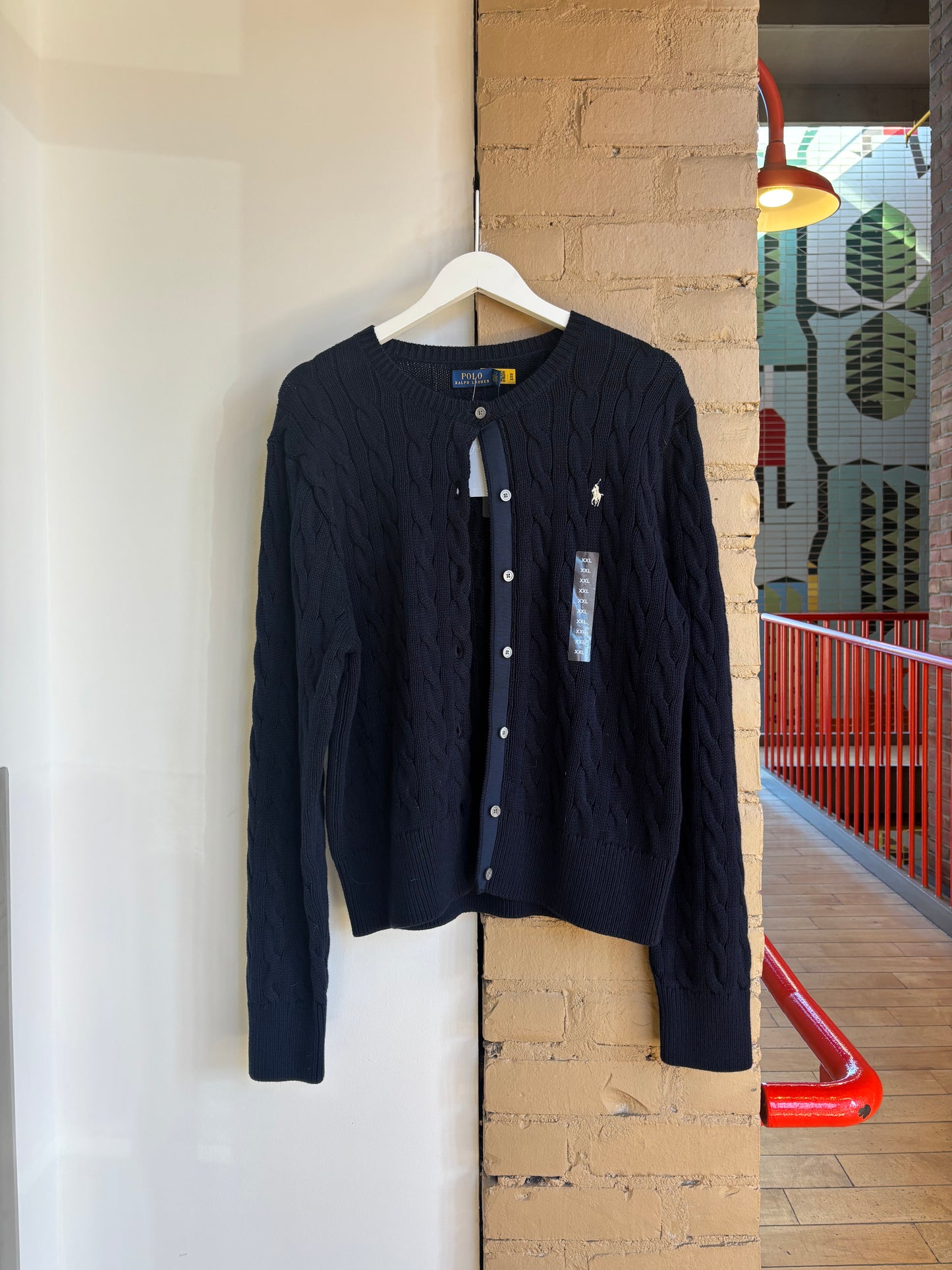 Booth 1 NWT Polo Cardigan (XXL)