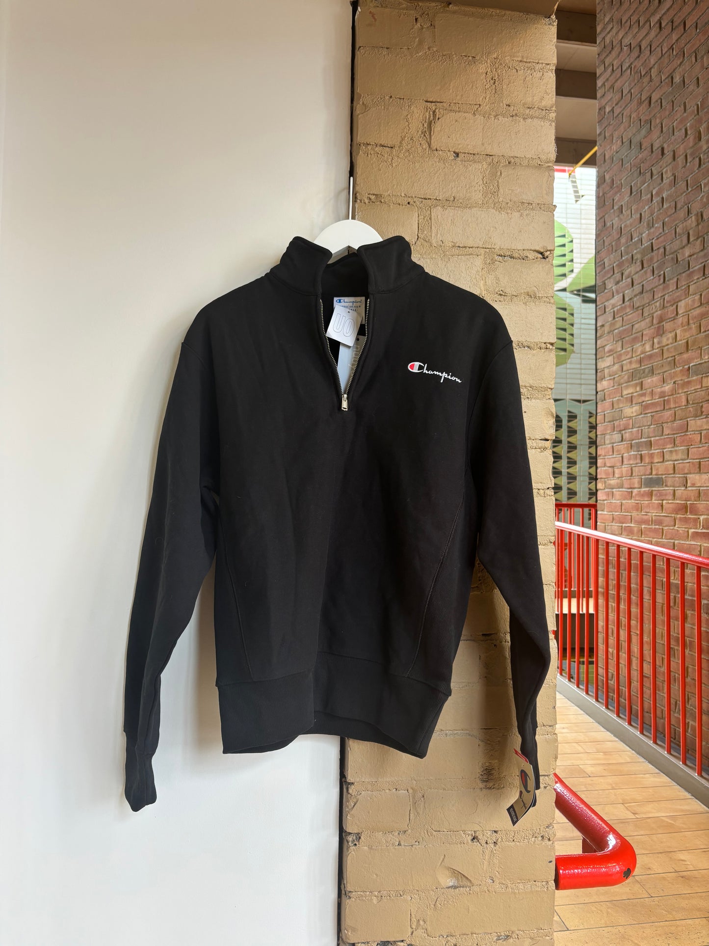 Booth 12- Black Champion Sweatshirt NWT (S)