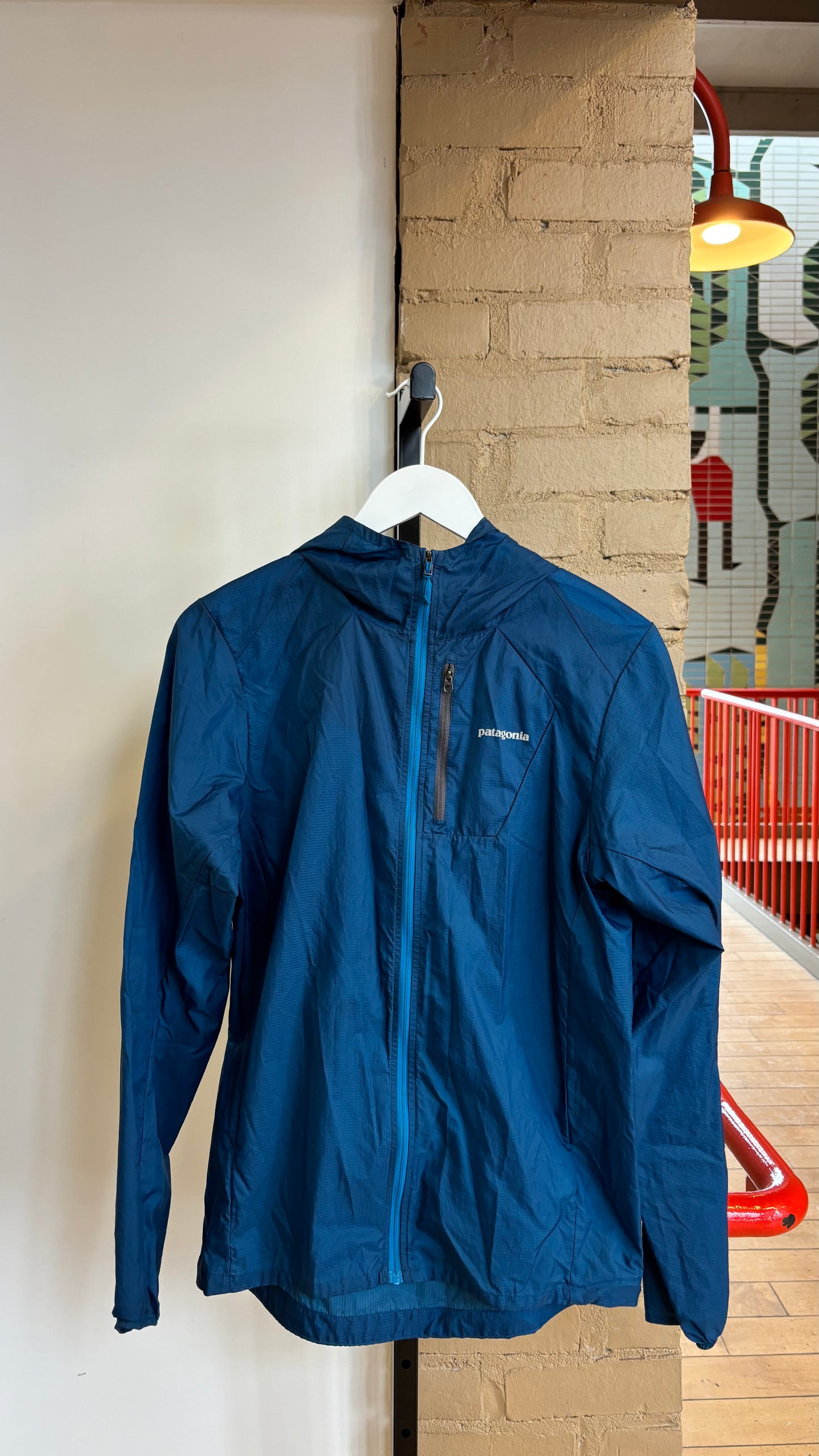 Booth 12 Blue Patagonia Windbreaker (S)