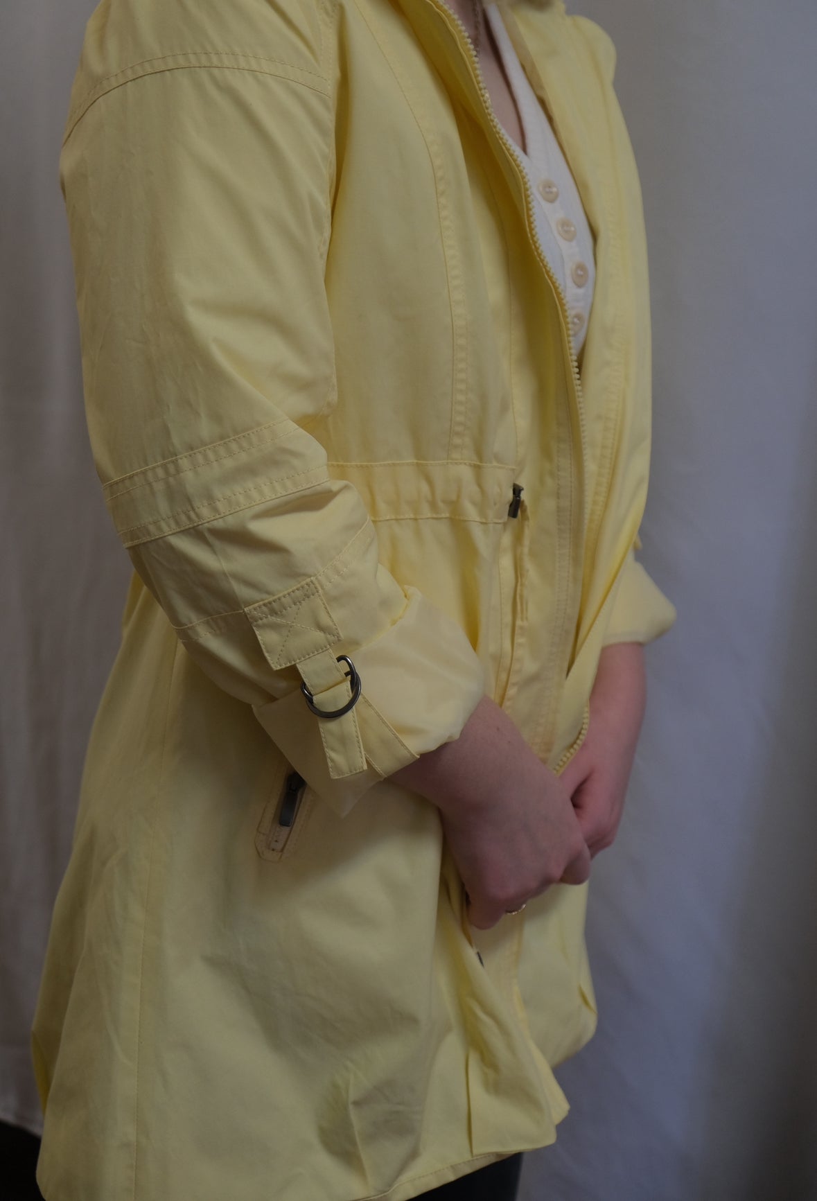 Booth 2 Yellow Rain Jacket (XS-S)