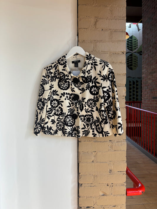 Booth 16 Style & Co/Floral Print Duster Jacket (4P)