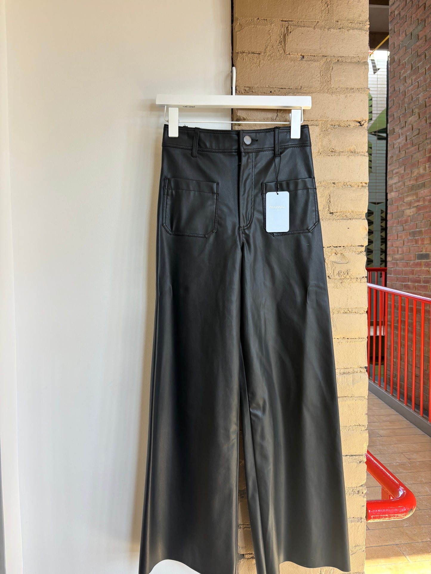 Booth 16 Zara Faux Leather Pants (2)