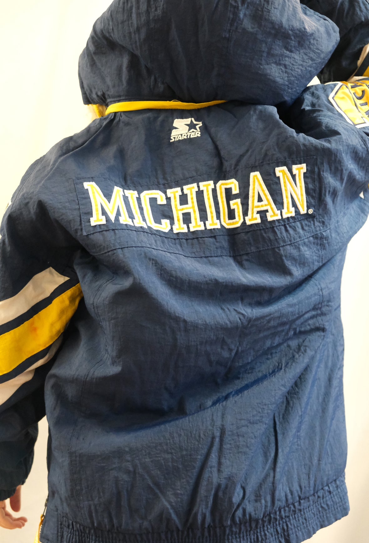 Booth 1 University of Michigan Starter Jacket (L/XL)