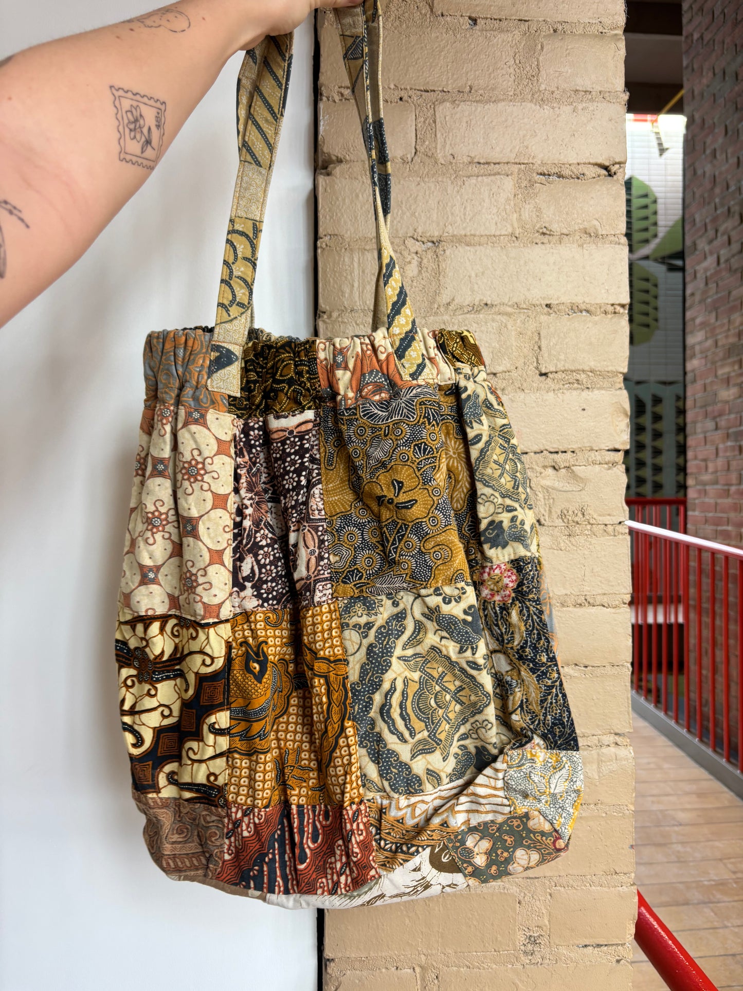 Booth 9 Jaded Gypsy Quilted Bag