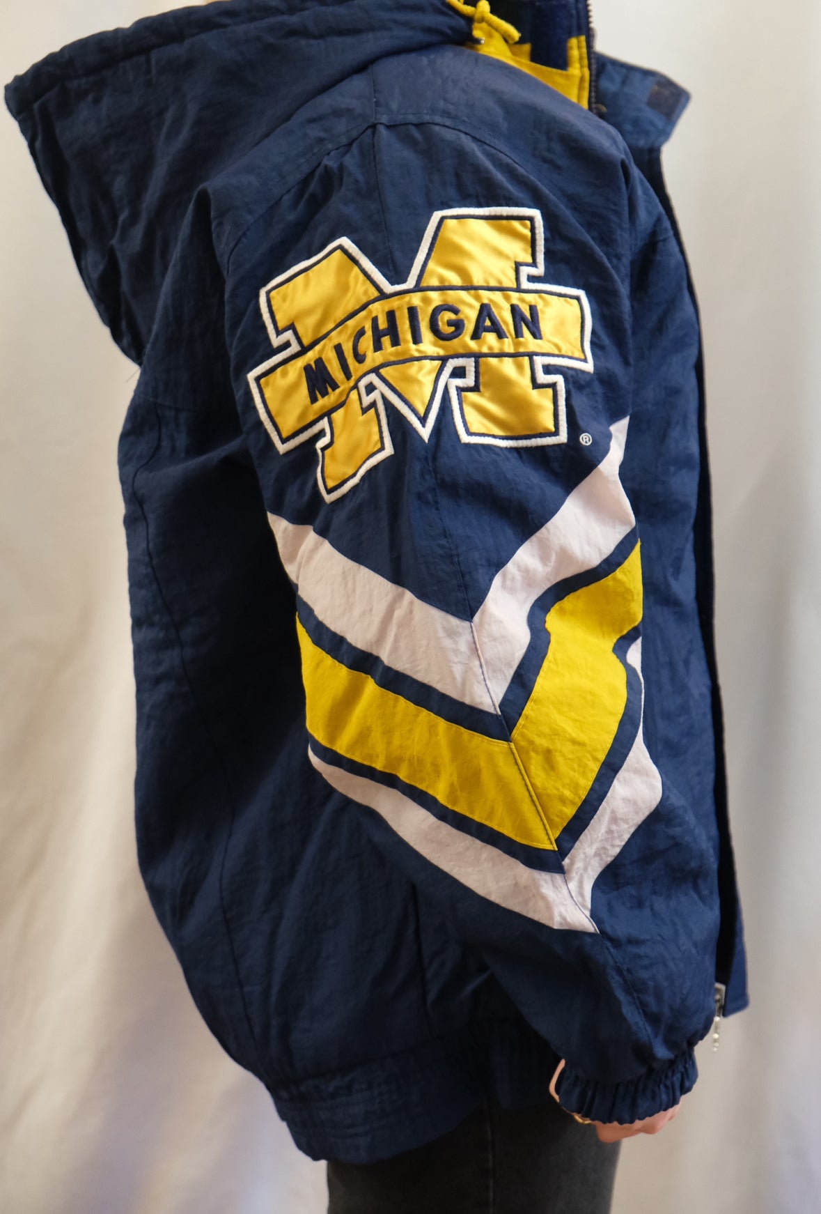 Booth 1 University of Michigan Starter Jacket (L/XL)