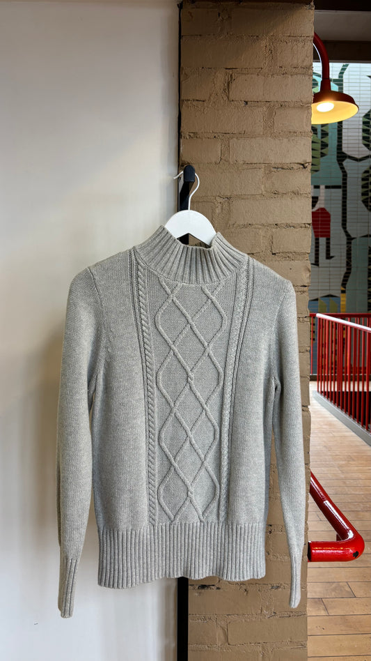 Booth 2 Grey J. Crew Turtleneck (M/L)