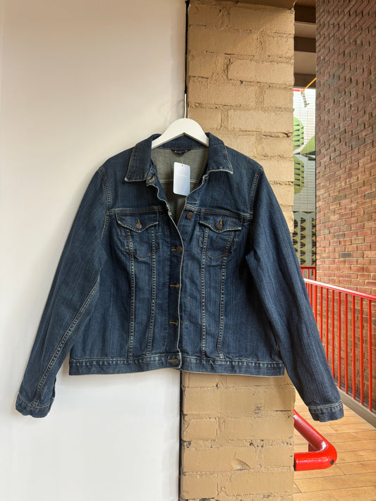 Booth 3 Lands' End Denim Jacket (1X)