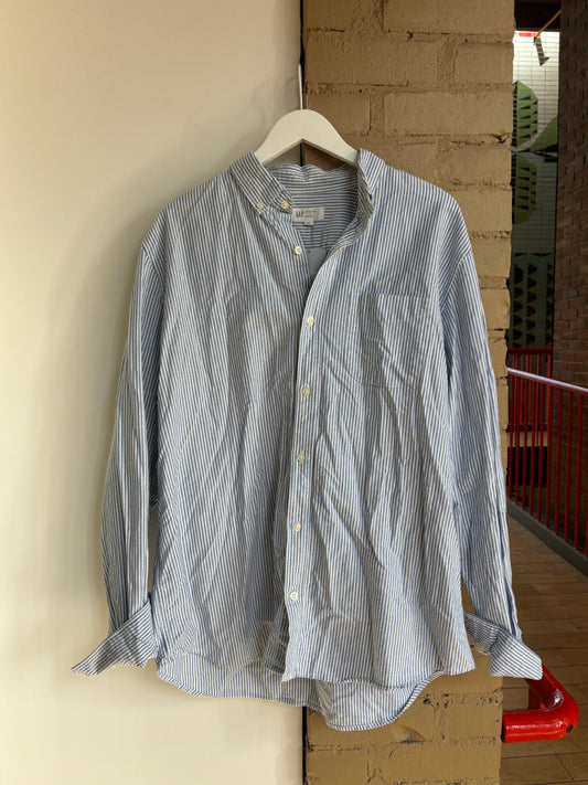 Booth 12- Gap Striped Button Up (XL)