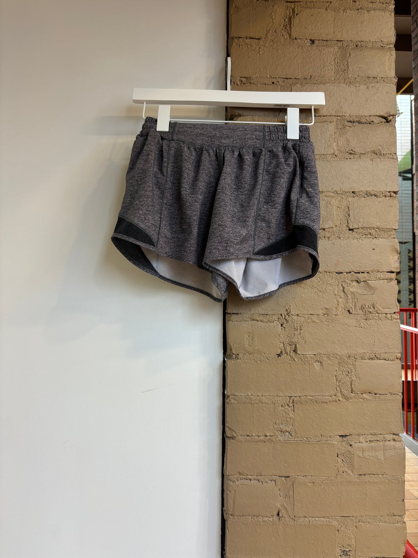 Booth 3 Lululemon Gray Running Shorts (4)